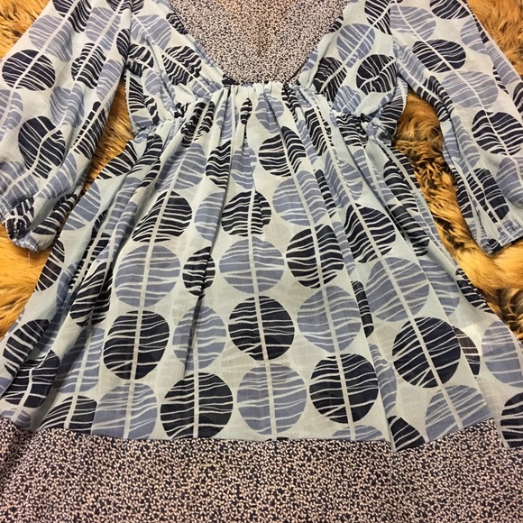 Susie Collection sheer tunic top dress M - Picture 6 of 10